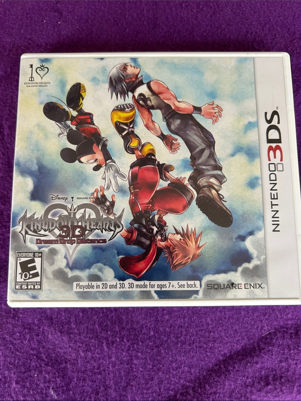 Nintendo 3DS Kingdom Hearts 3D: Dream Drop Distance (White Case)
